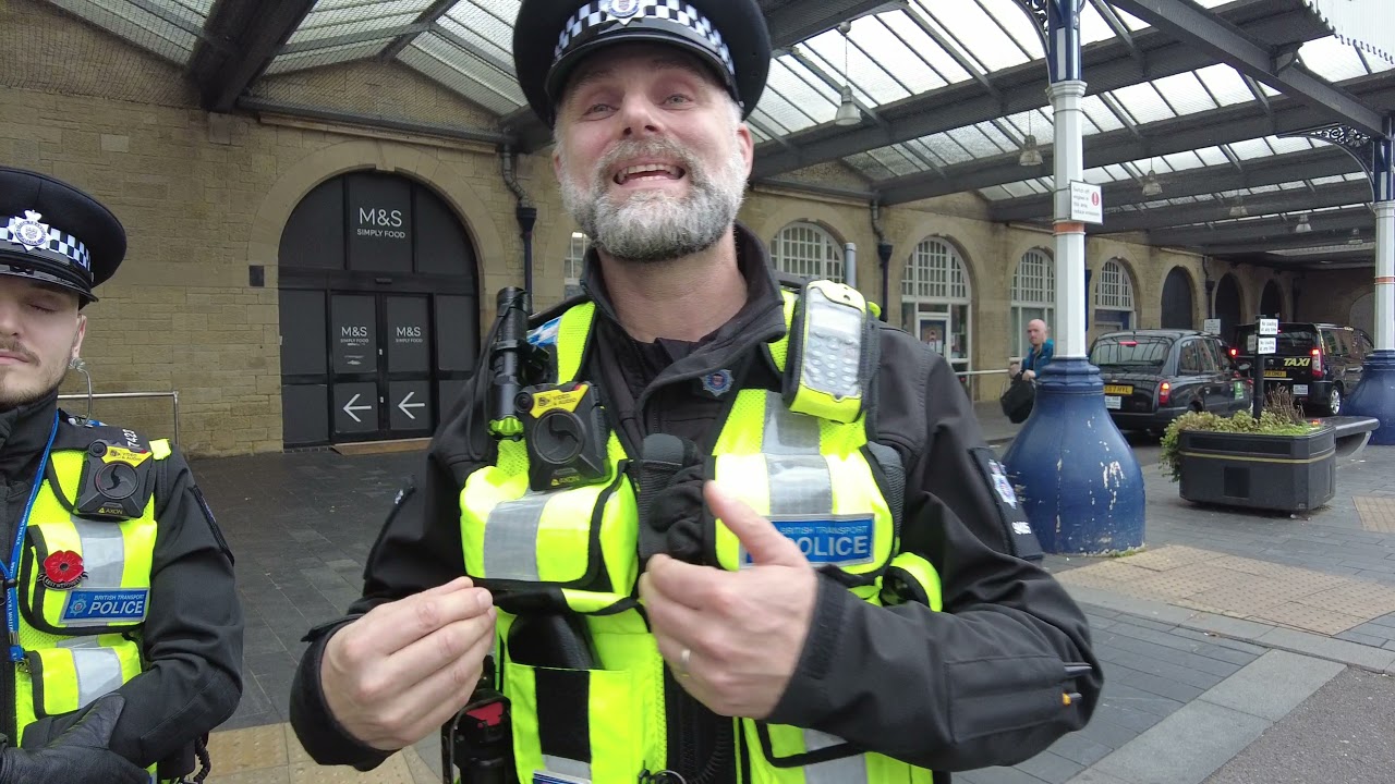 Audit | Sheffield Train Station | BTP educated on BWV rules 👮‍♂️🎥🤳