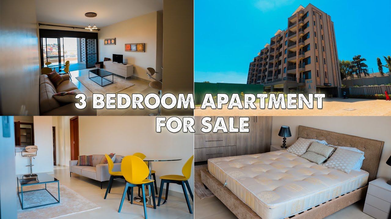 MIND BLOWING 3 BEDROOM APARTMENTS  FOR SALE AND RENT IN A GATED COMMUNITY IN KAMPALA, UG (SHOWROOM)
