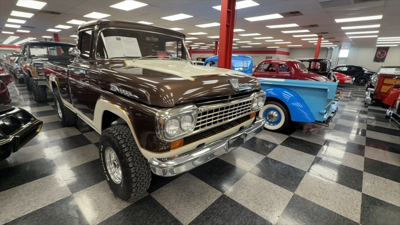 U1822 - Ford F-100 1959 года выпуска - Продается в MAXmotive, Питтсбург, Пенсильвания.