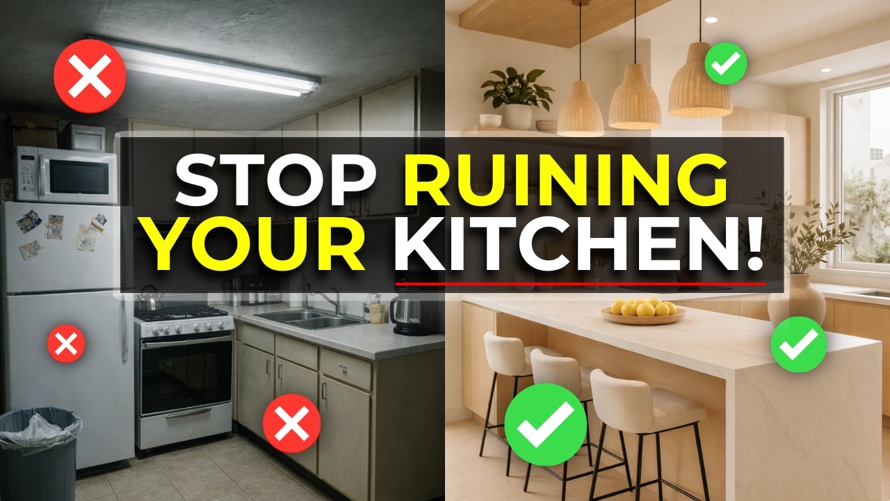 12 Mistakes That Make Your Kitchen Look CHEAP
