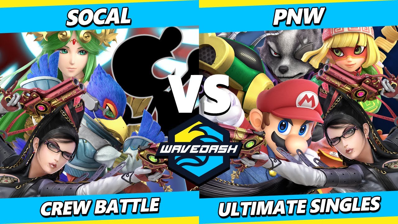 Wavedash 2023 CREW BATTLE - SoCal Vs. PNW - Smash Ultimate - SSBU