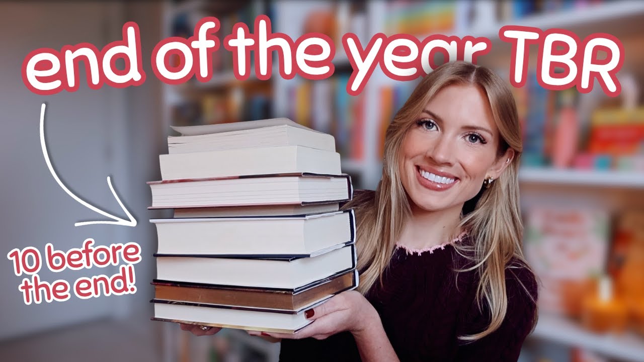 10 books I have to read before 2025 is over 📚 my end of the year TBR!