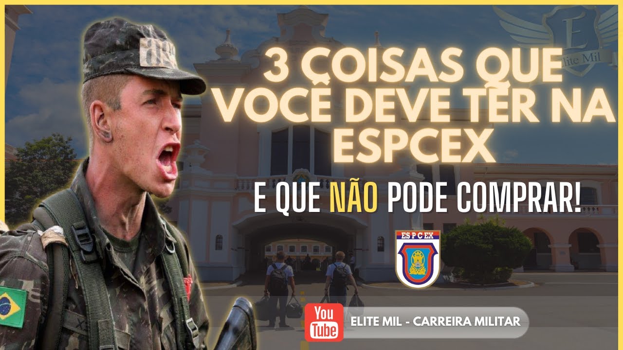 SEM ISSO, você irá SOFRER muito mais na sua formação na EsPCEX!