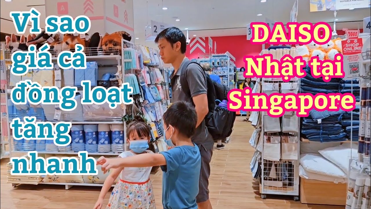Mời các tín đồ mua sắm đến với DAISO Nhật ở Singapore. Tại sao giá cả hàng hóa đồng loạt tăng [251]