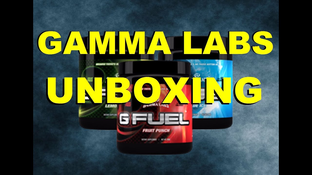 Gamma Labs Gfuel Unboxing w/ iAm-Sure