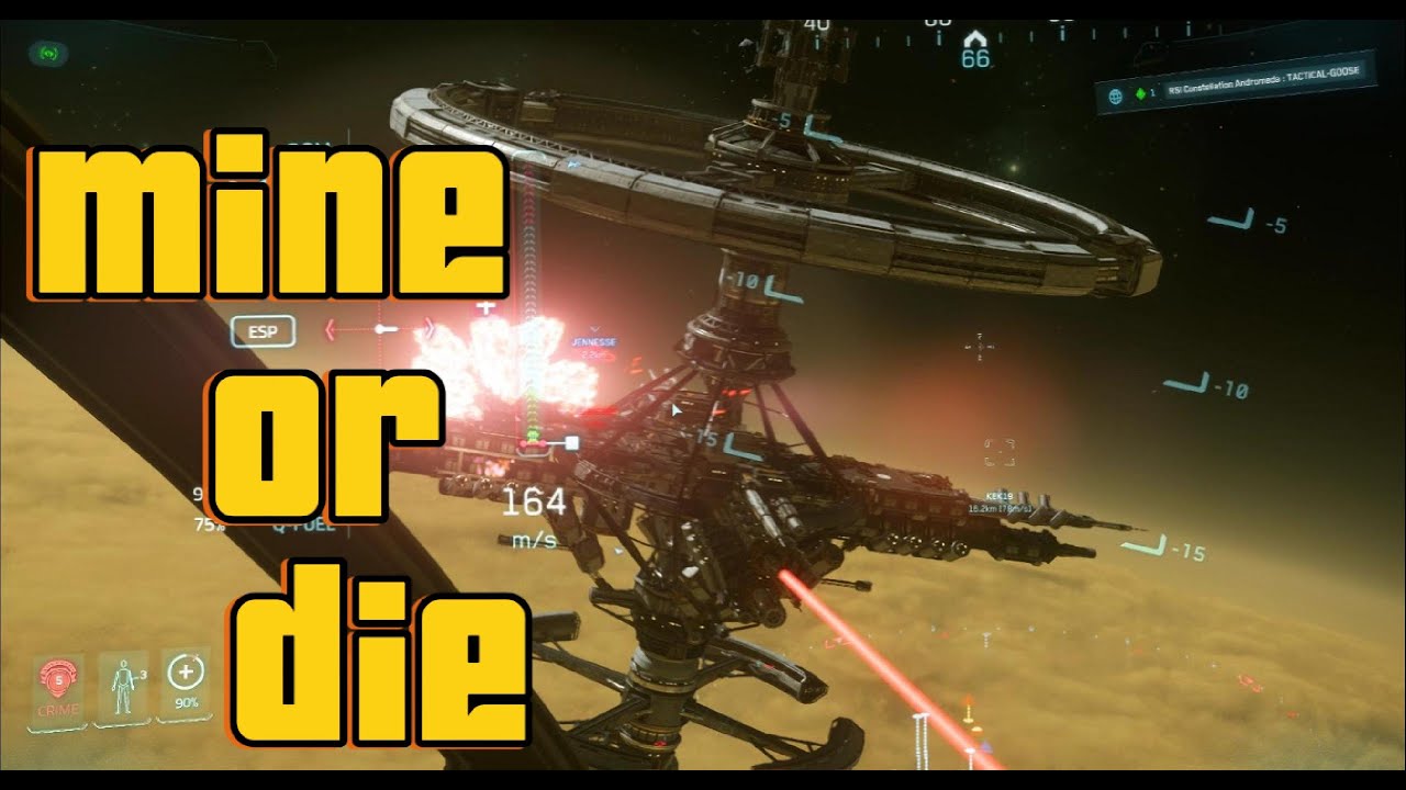Mine or Die PVP - Star Citizen 4.1 PU