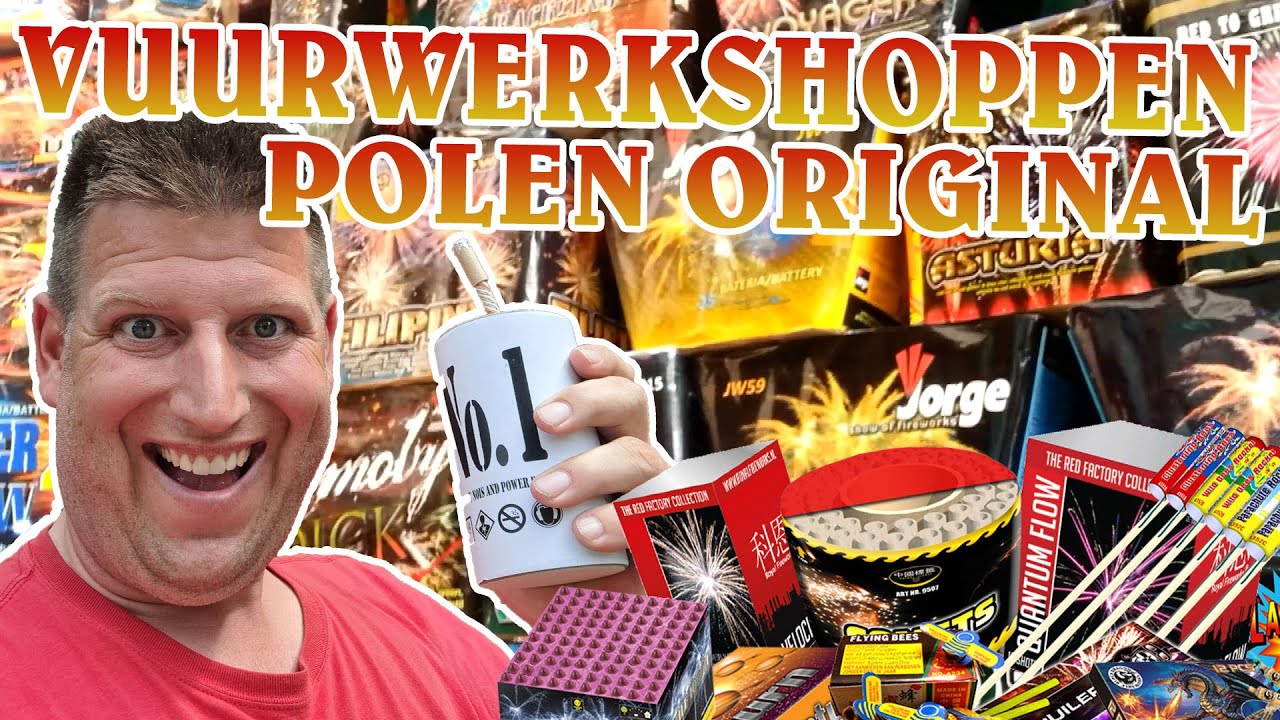 EERSTE VUURWERKSHOP VIDEO IN POLEN!!!