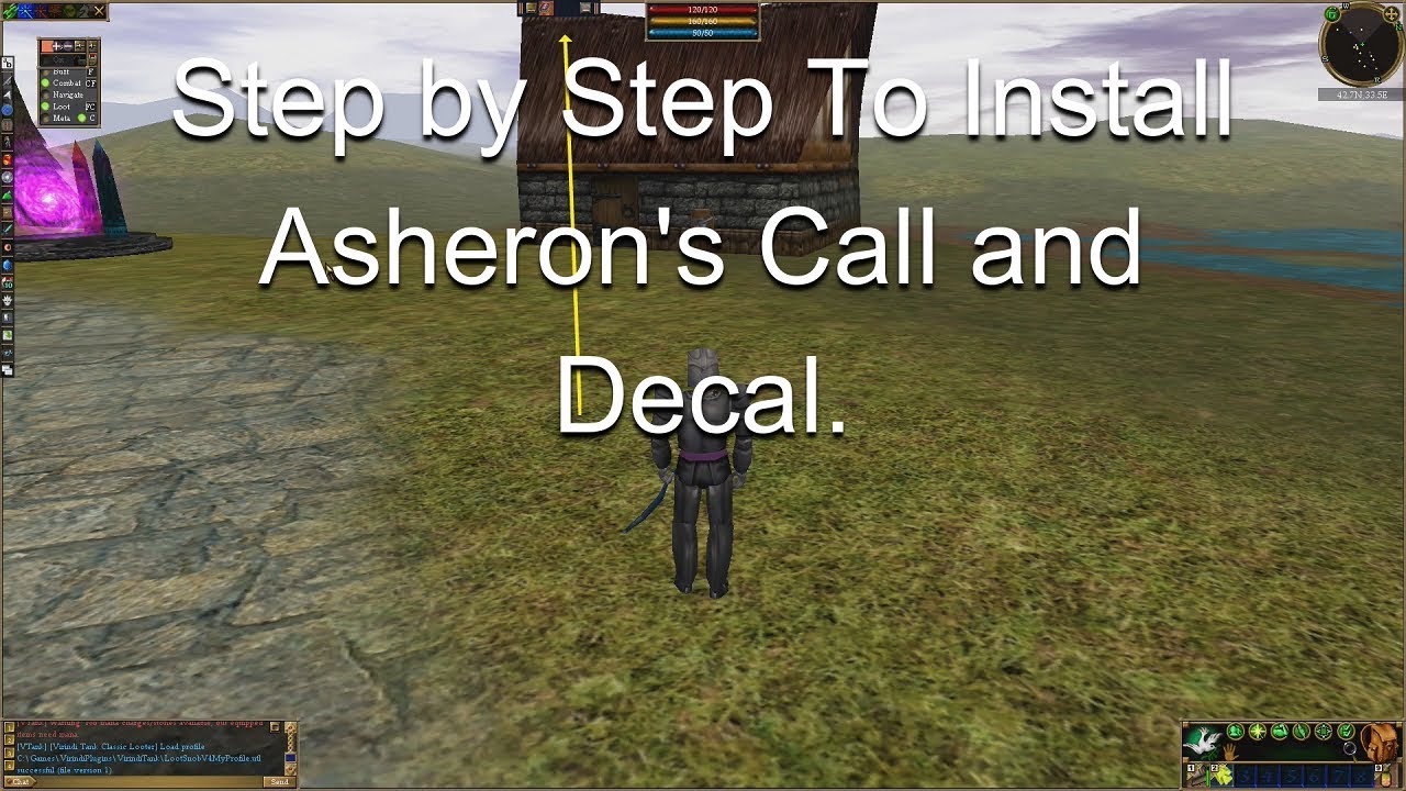 Asheron's Call Emulator Install Plus Decal