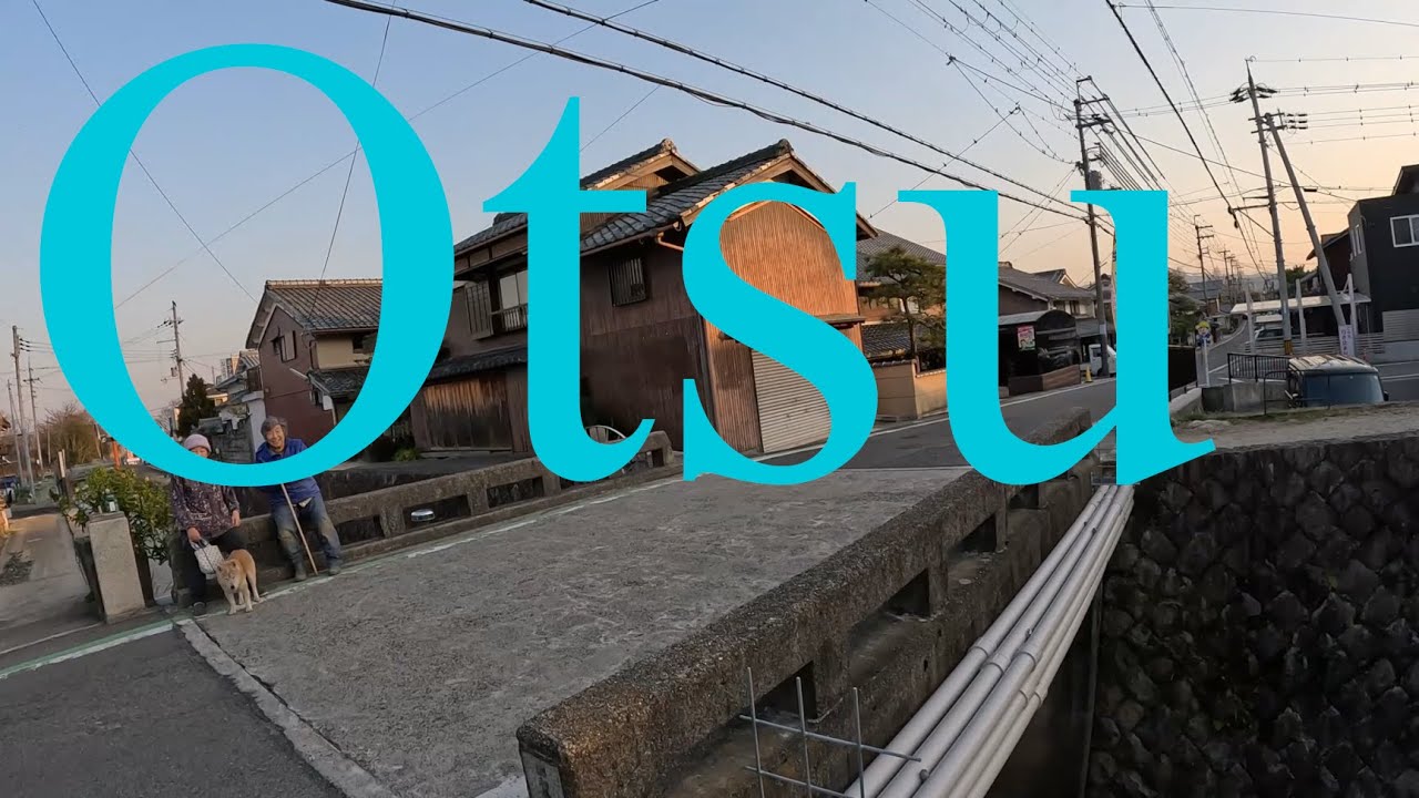 早春の大津市坂本地域を散策　Walking Tour in Sakamoto District of Otsu City in Early Spring, Shiga, Japan
