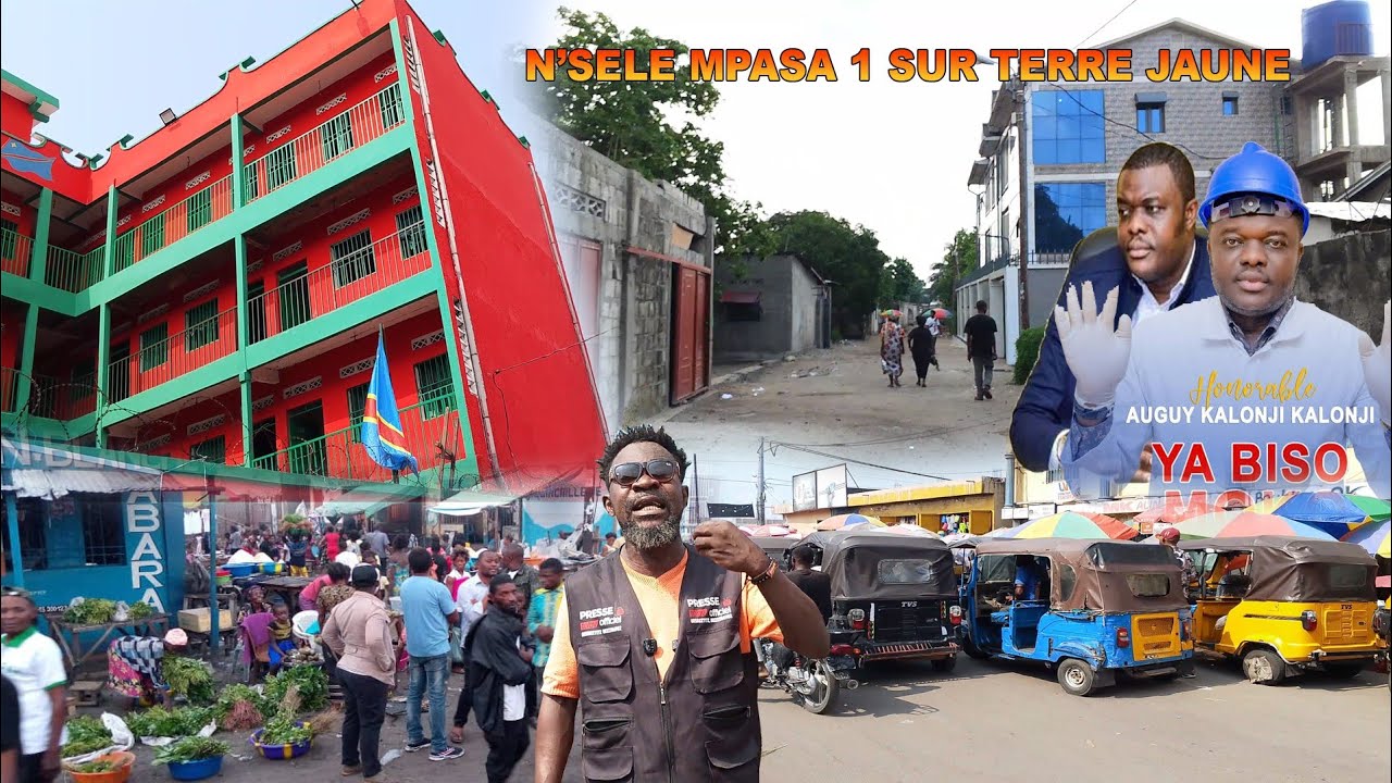 DÉCOUVERTE DANS LA COMMUNE DE N'SELE / QUARTIER MPASA 1 TERRE JAUNE 