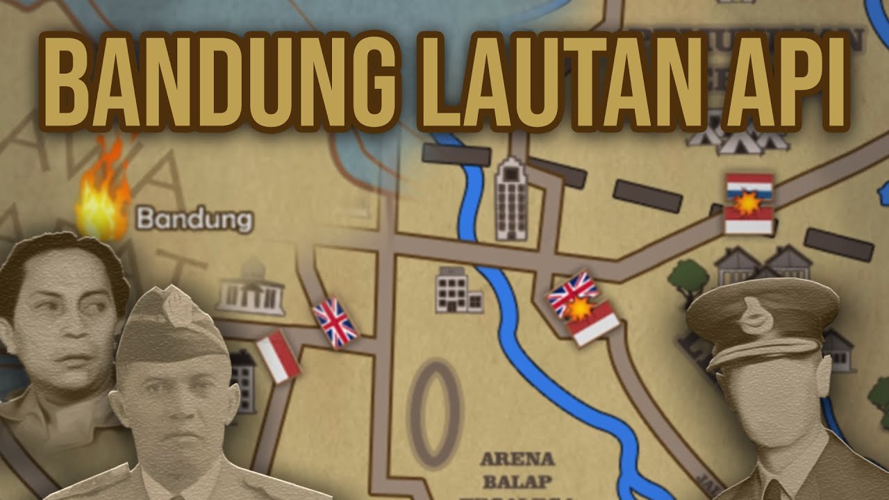 Bandung Lautan Api 1946 (Animasi Dokumentasi Sejarah)