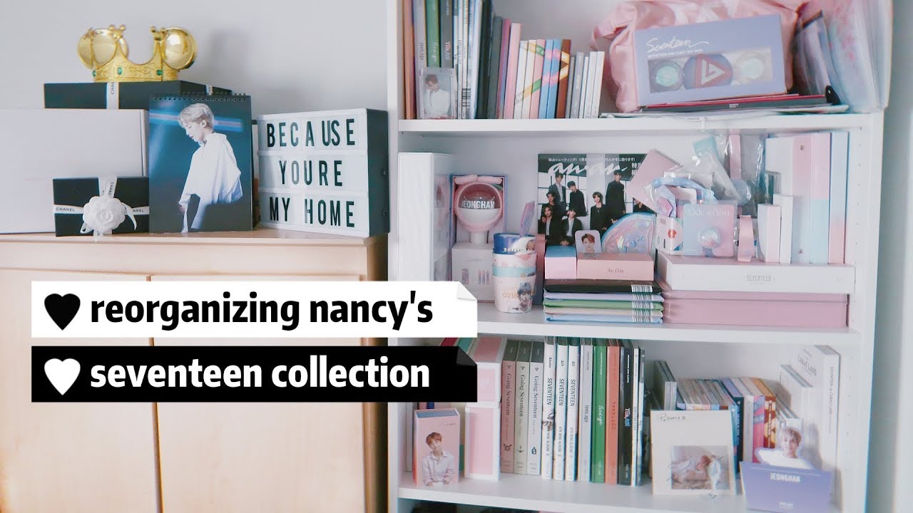 Reorganizing My Seventeen Collection 💎
