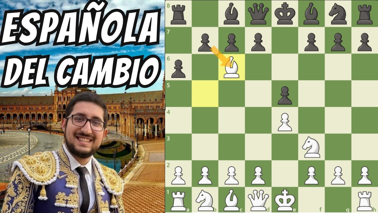 La apertura Española, parte 2, variante del Cambio Explicada Completamente