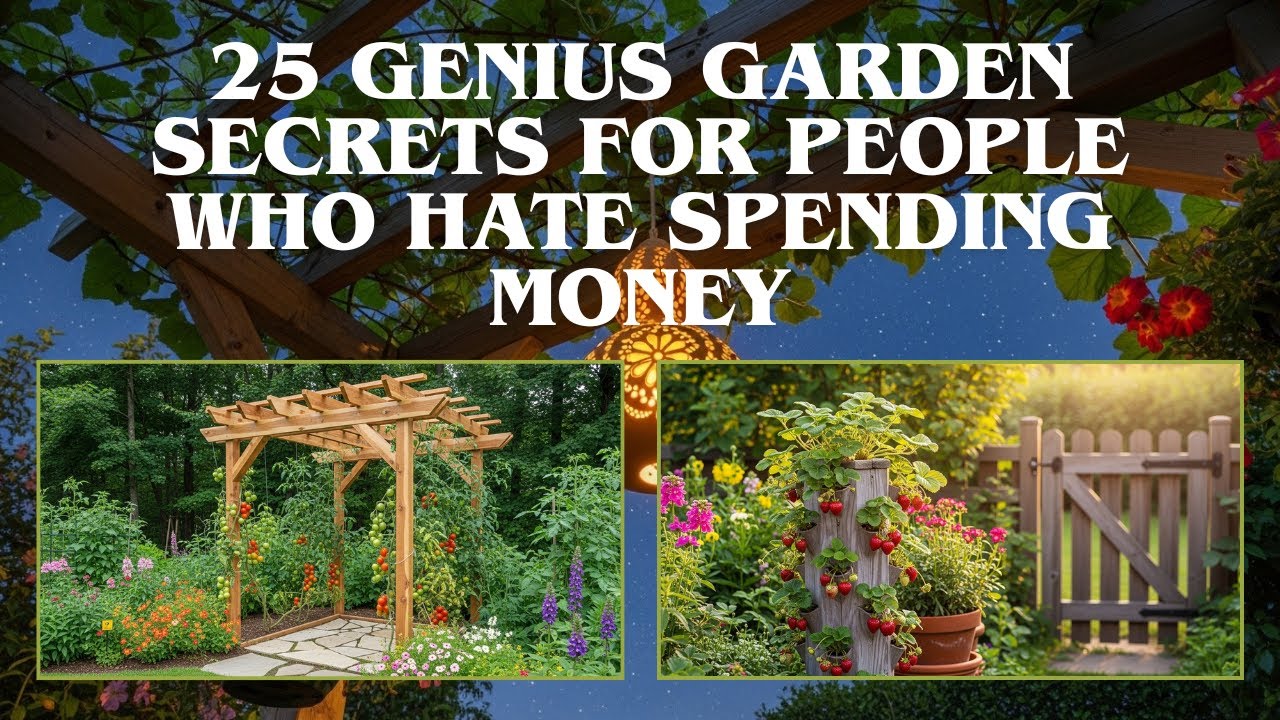 25 Genius Garden Secrets for People Who Hate Spending Money