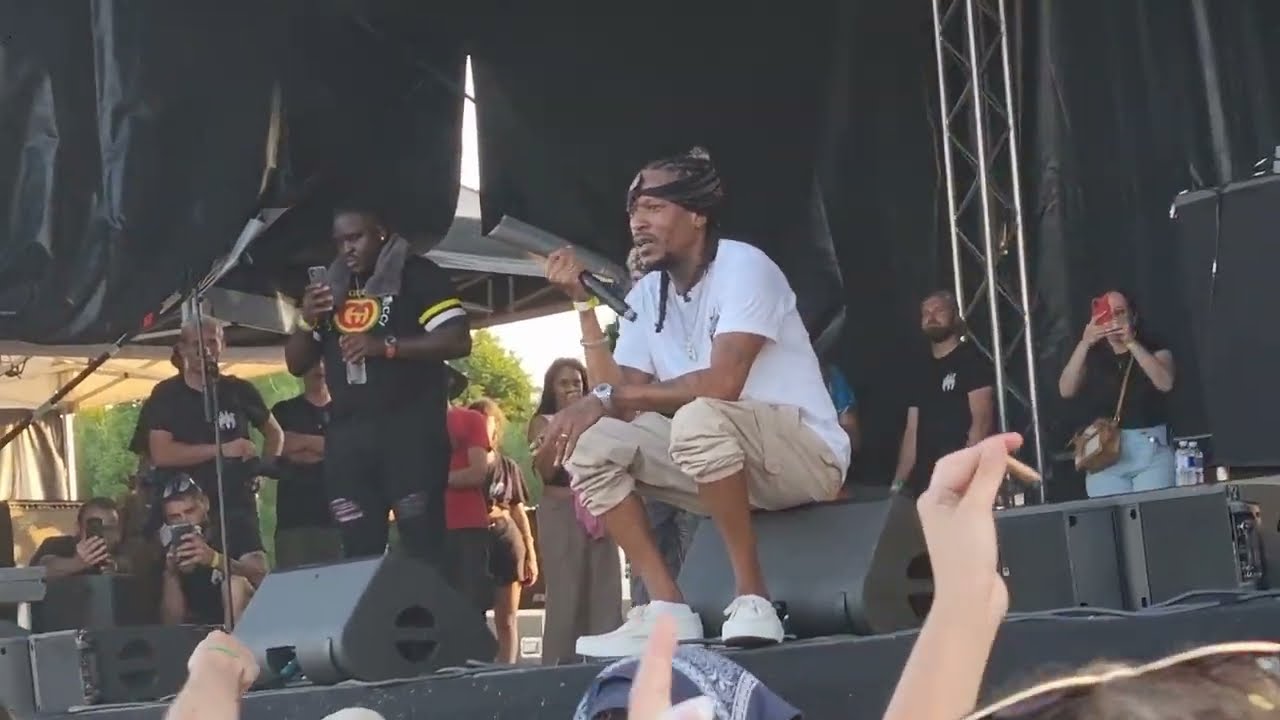 Daddy mory (raggasonic) concert live au festif l'art le 9/07/ 2023
