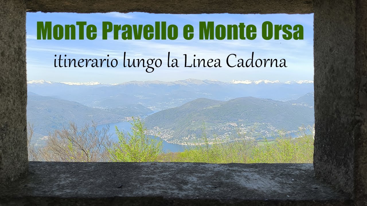 🏔️Monte Pravello e Monte Orsa da Viggiú (Va), lungo la Linea Cadorna💥