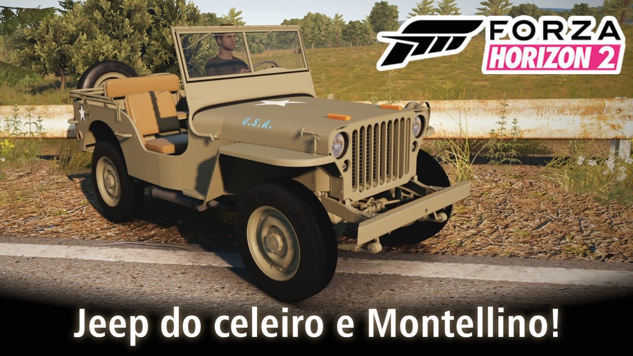 Jeep do celeiro e Montellino! | Forza Horizon 2 [PT-BR]