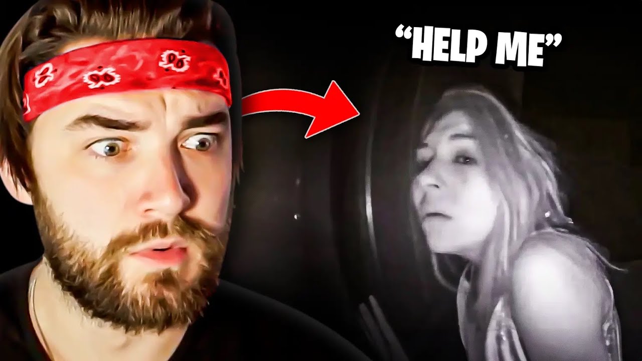 Реакция KingWoolz на самые жуткие кадры с камеры дверного звонка! | ChillingScares