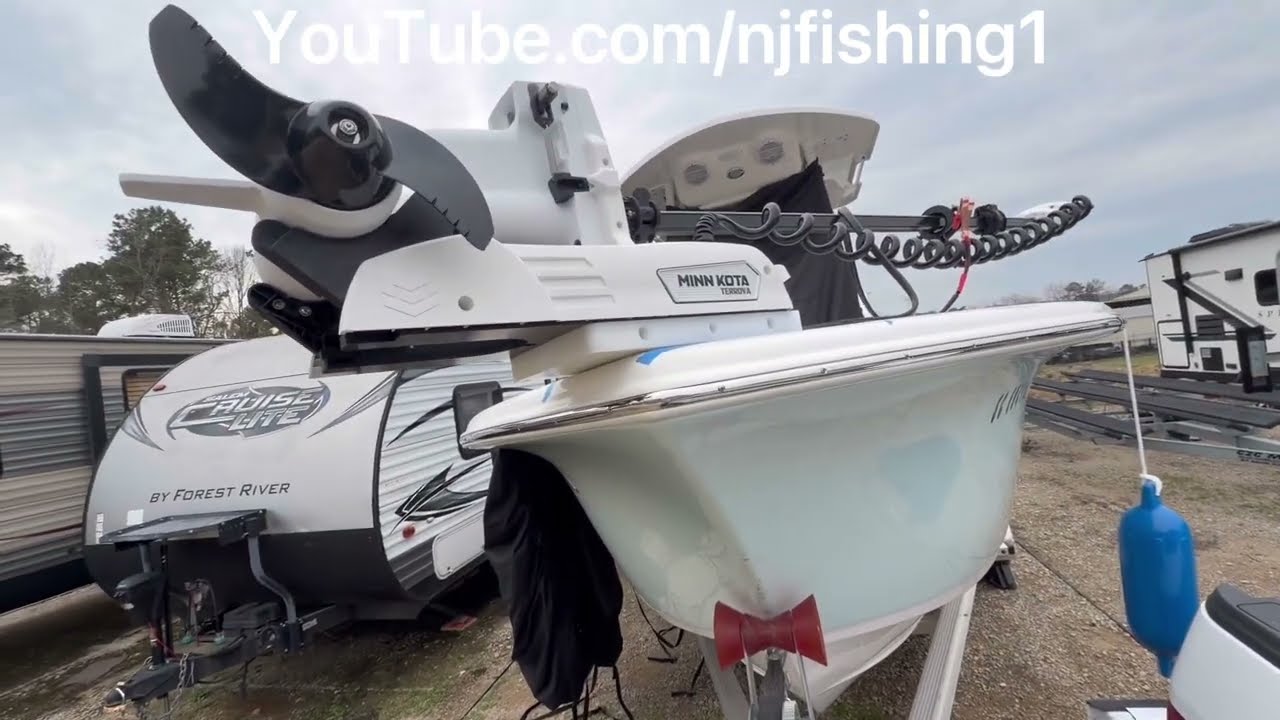DIY mounting Minn Kota Quest (brushless) trolling motor on my Sea Pro 22 feet boat using RTA-55/56