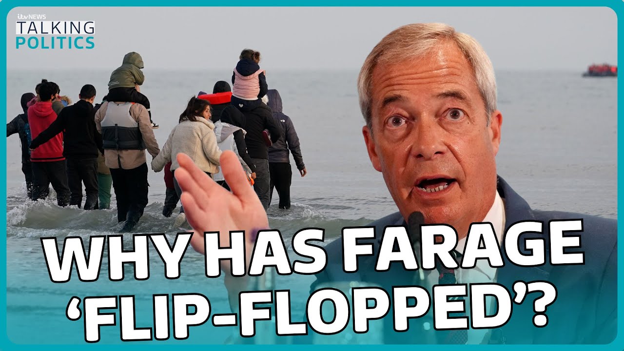 Why is Nigel Farage rowing back on his party's immigration policies? | Talking Politics | ITV News