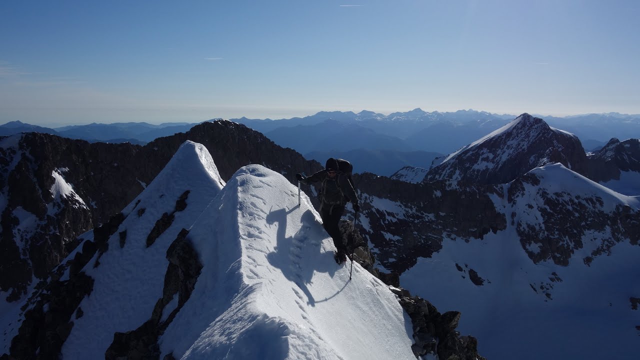 Pic Perdiguère, 3222m, par l'arête du Lliterole.