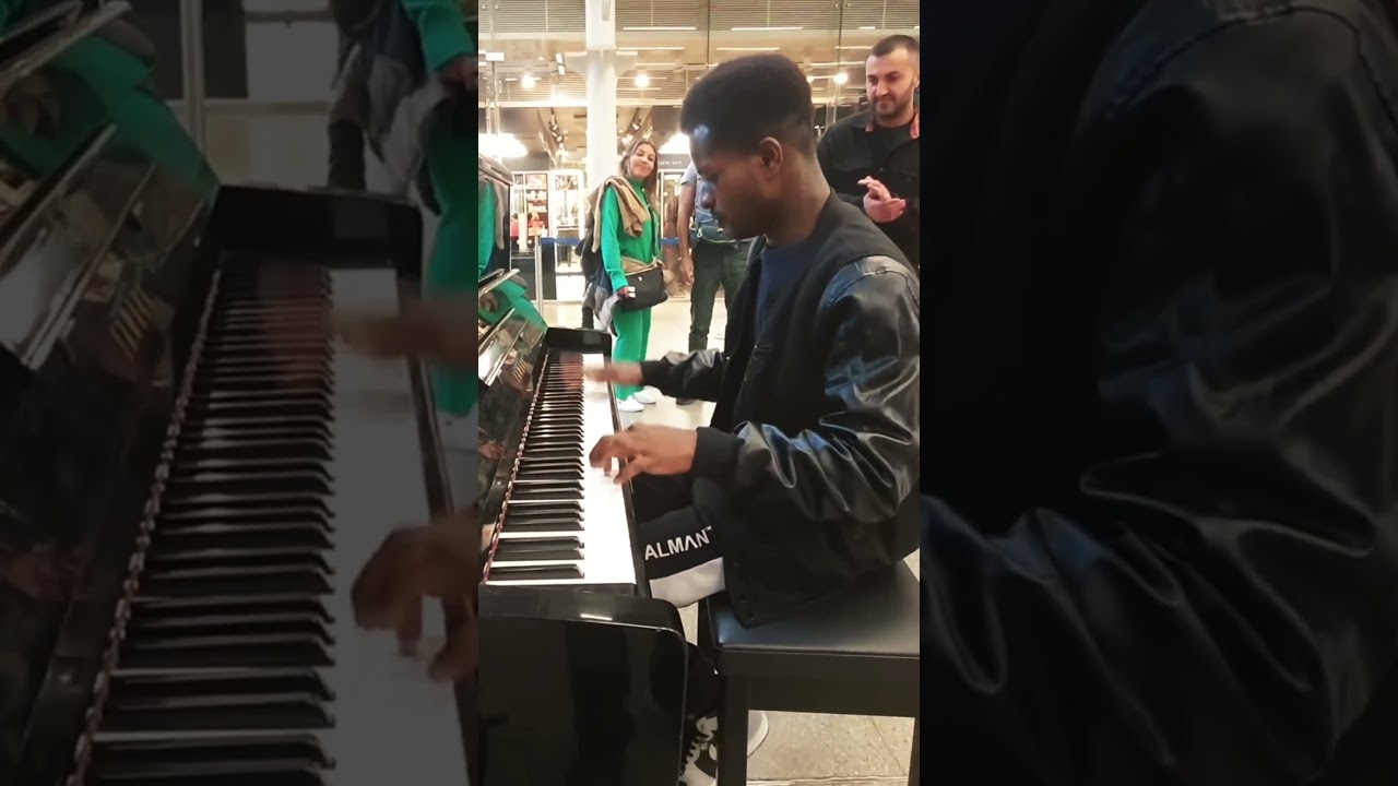 Boogie Woogie Piano Gets Lady In Green To Dance!