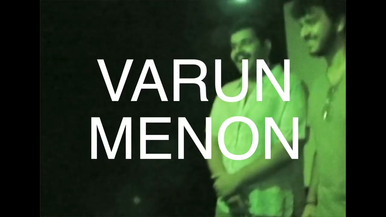 TEASER | VARUN MENON: THE PRODIGAL DIRECTOR | The Cochin Documentation Project