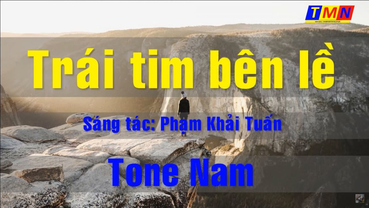 [KARAOKE] Trái tim bên lề - Cha cha cha (Phạm Khải Tuấn) - Tone Nam (Dm) | #coverbytmn