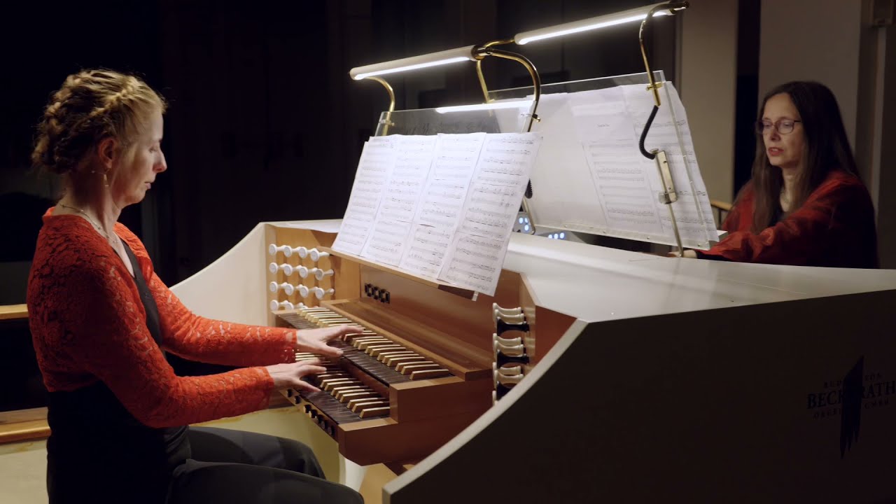 »TANGO for TWO« music: Margaretha Christina de Jong • organ duo: Kerstin Wolf & Kerstin Petersen