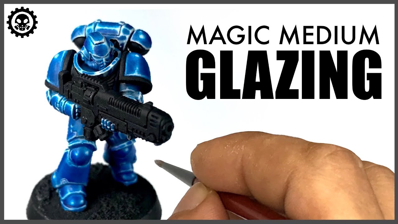 HOW to paint Ultramarine Blue Armor | Cuttlefish Colors Paint | How to Glaze