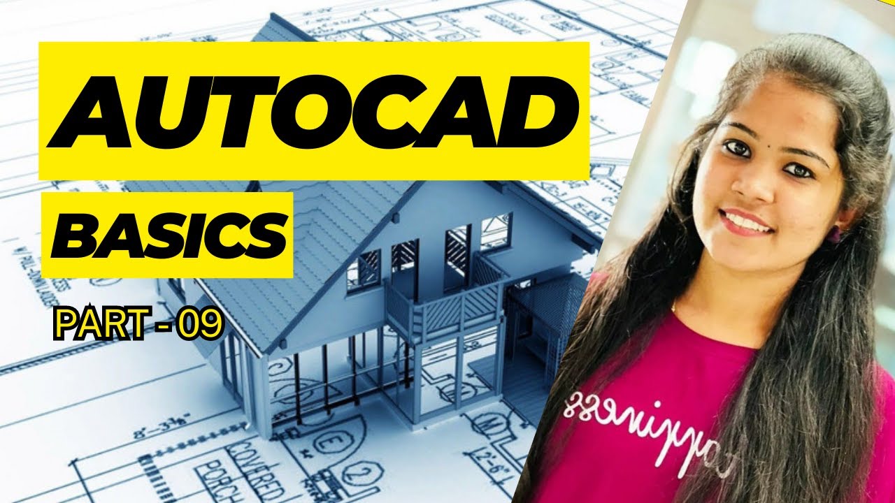 AUTOCAD BASICS PART-9 (CREATING OBJECTS, BLOCKS & HOW TO BRING A BLOCK INTO A DRAWING) IN MALAYALAM