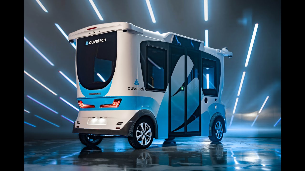 Auve Tech's new generation self-driving vehicle MiCa