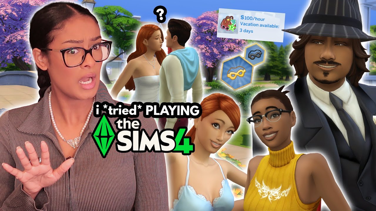 i tried to PLAY the sims 4 for the first time...