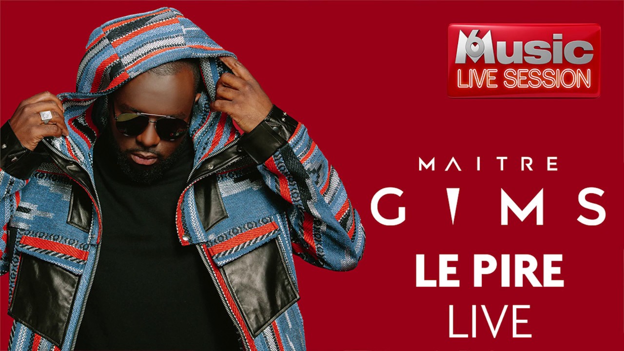 Maître Gims en Live interprète 