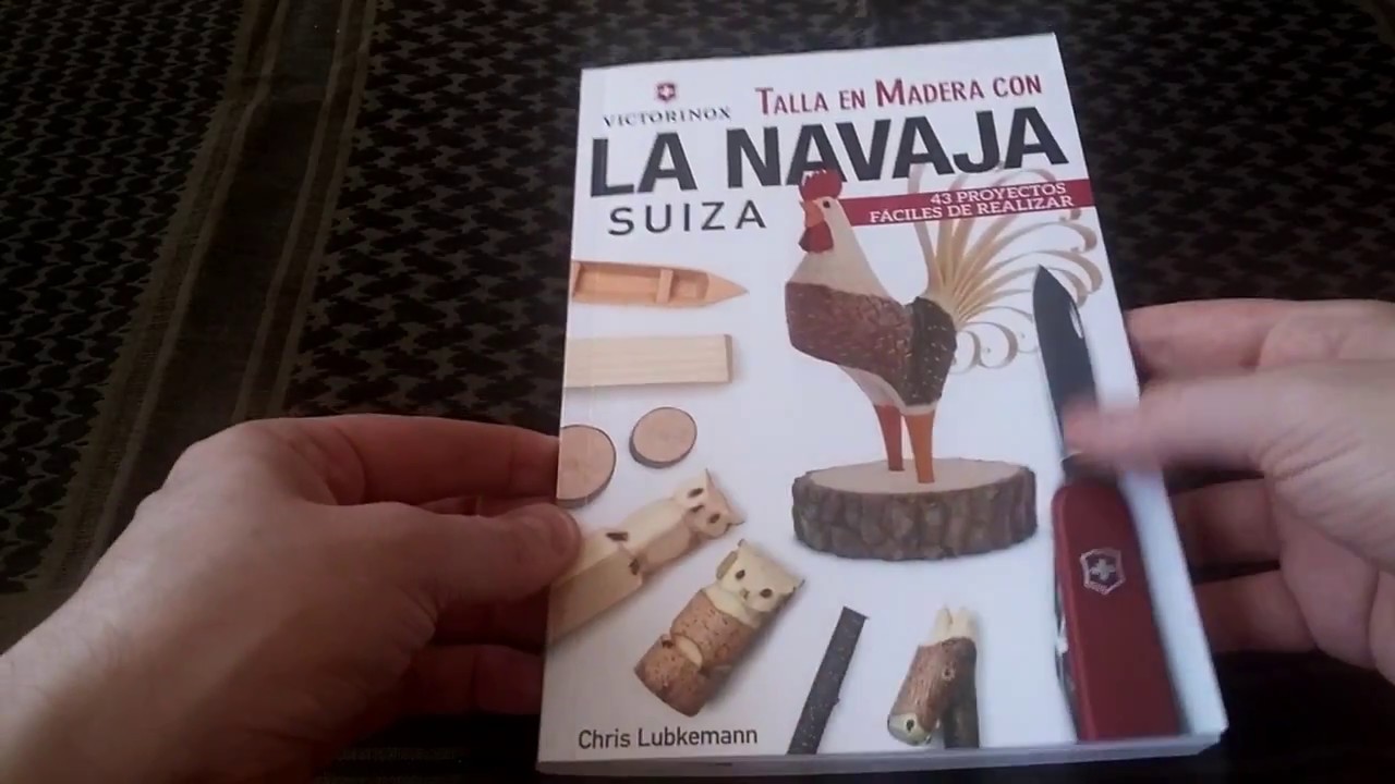 Talla en madera con la navaja Suiza- Mis inicios en la talla
