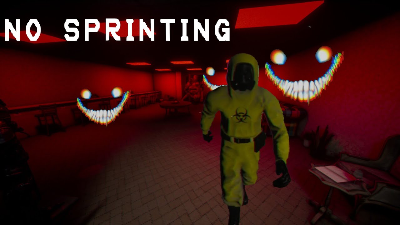 Can you beat Escape the Backrooms WITHOUT SPRINTING?