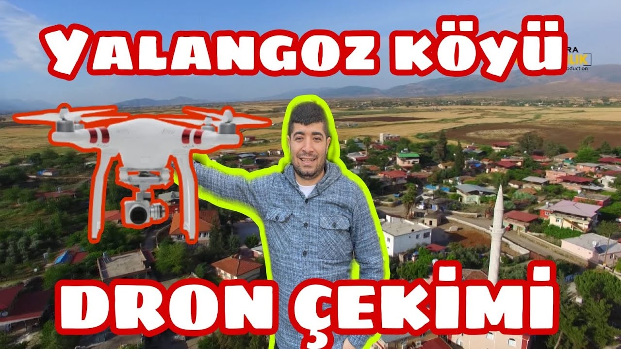 YALANGOZ KÖYÜNDE DRON UÇURDUM