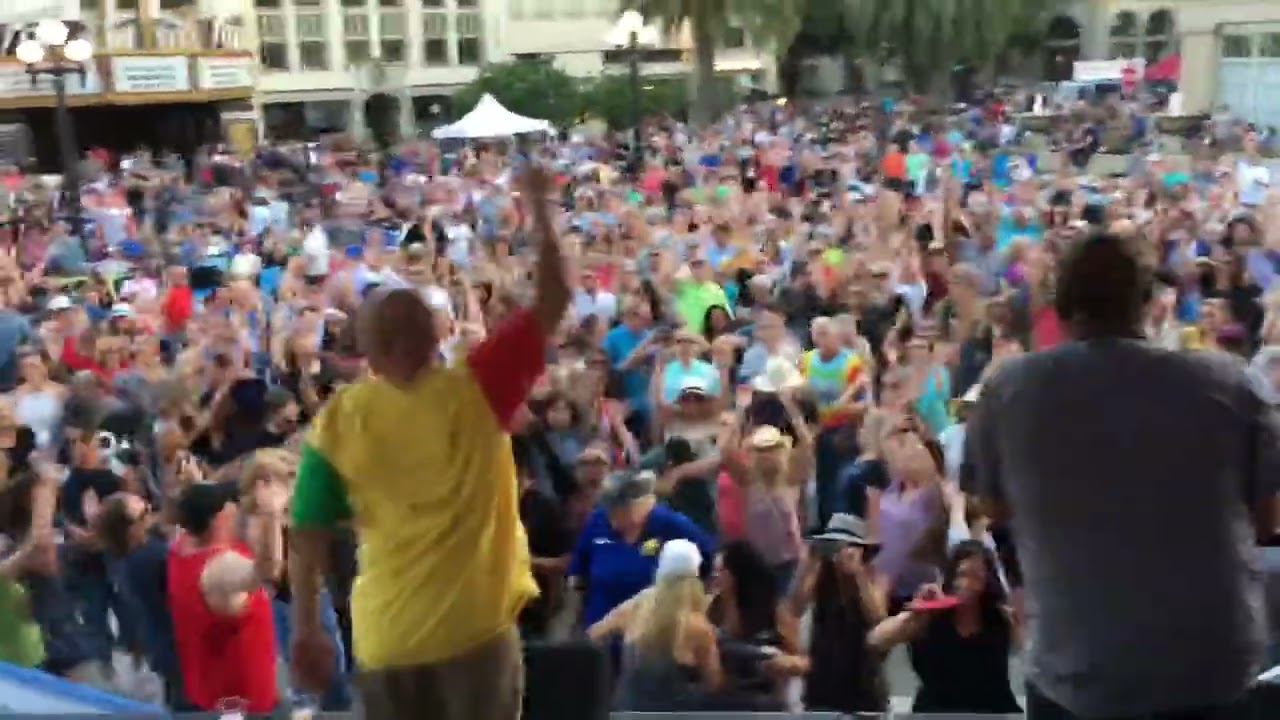 NativeElementsBand in RedwoodCity 2018 Music in the Square