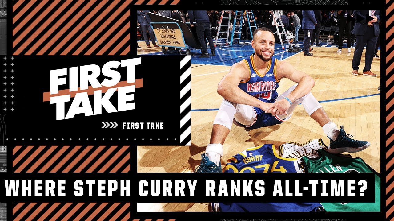 Steph Curry is No. 4️⃣ and on MOUNT RUSHMORE 🗣 - Perk on Curry's all-time ranking | First Take