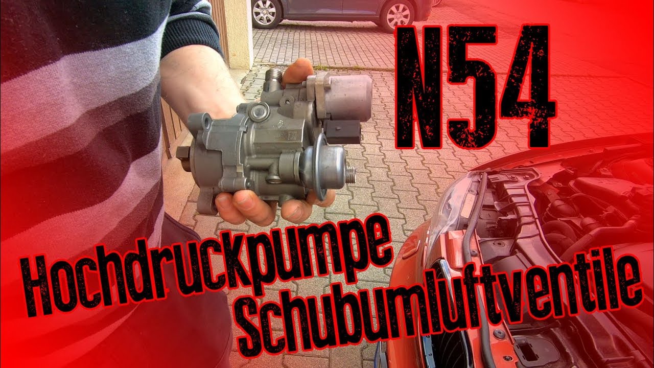 BMW 135i N54 Hochdruckpumpe und Schubumluftventile | HPFP MOD 335i BOV
