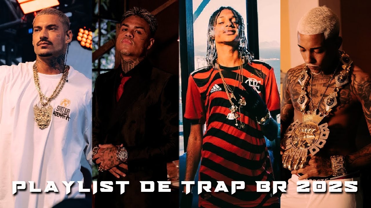 PLAYLIST DE TRAP BR 2025 - FILIPE RET, MC CABELINHO, ORUAM, MC POZE - AS MELHORES 2025 #trapbr