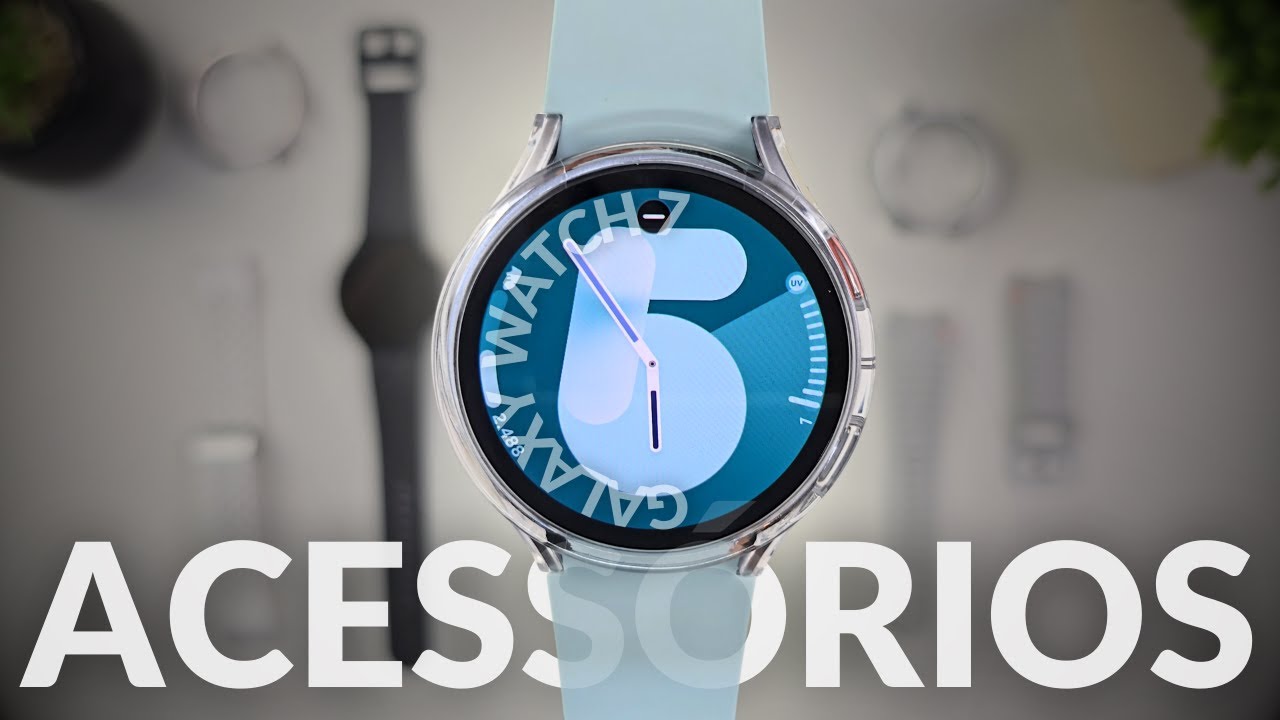 GALAXY WATCH 7 | Testando acessórios do Galaxy Watch 6 no Watch 7