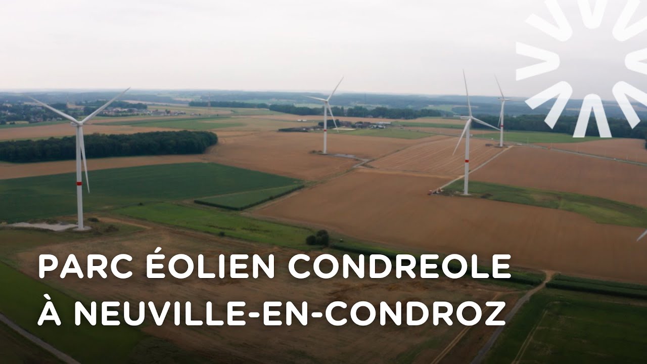 Parc éolien CondrEole à Neuville-en-Condroz