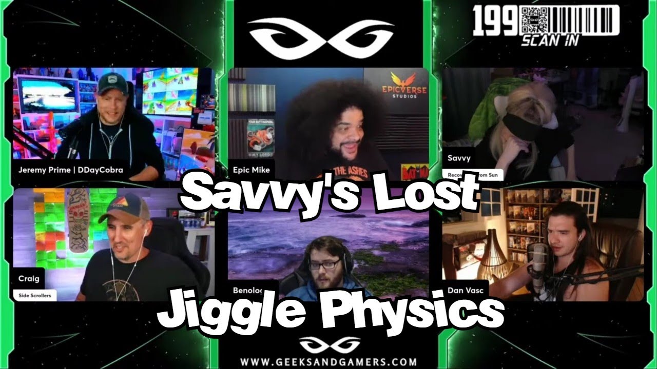 Savvy gets roasted for getting rid of her jiggle physics - G&G & Side Scrollers Highlights