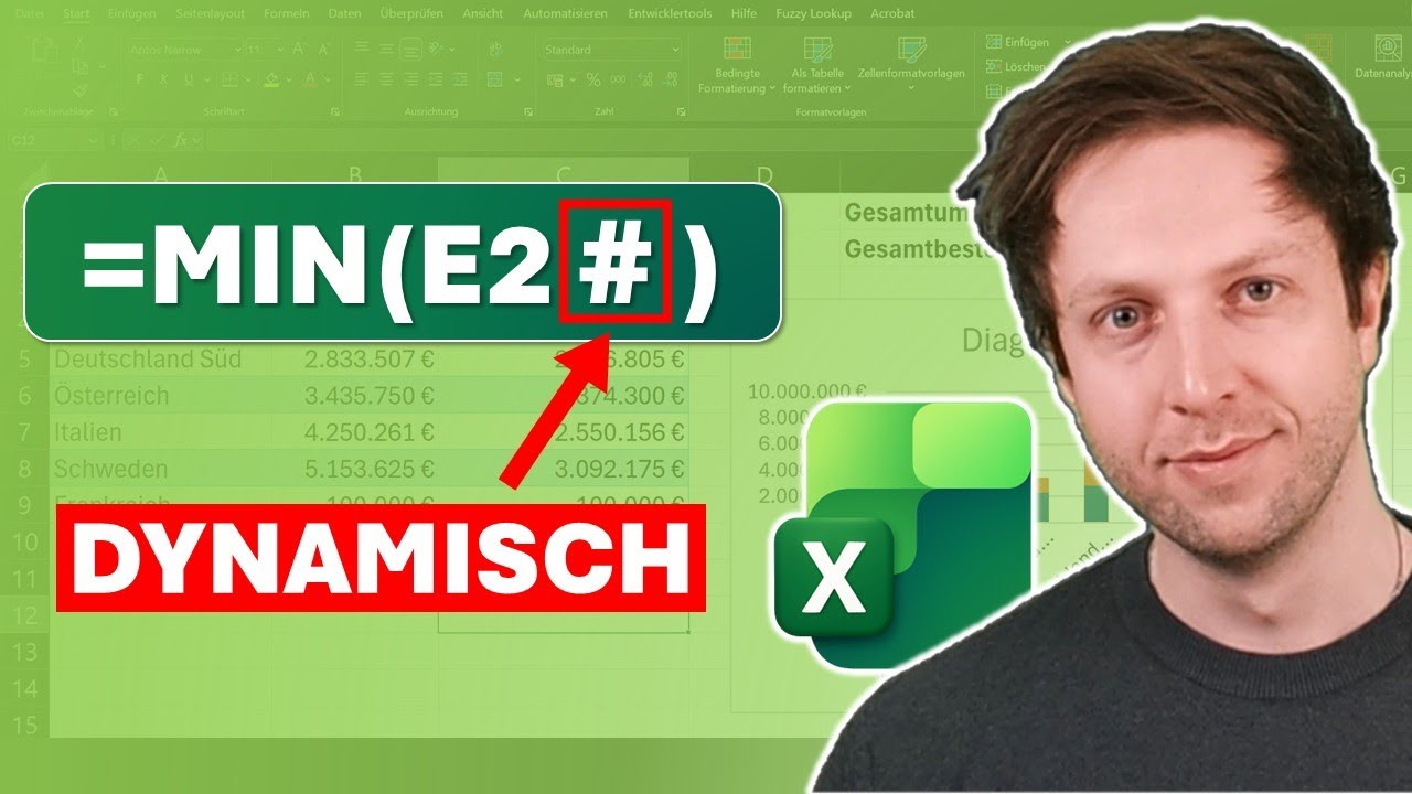 Das #-Symbol macht deine Excel Formeln dynamisch