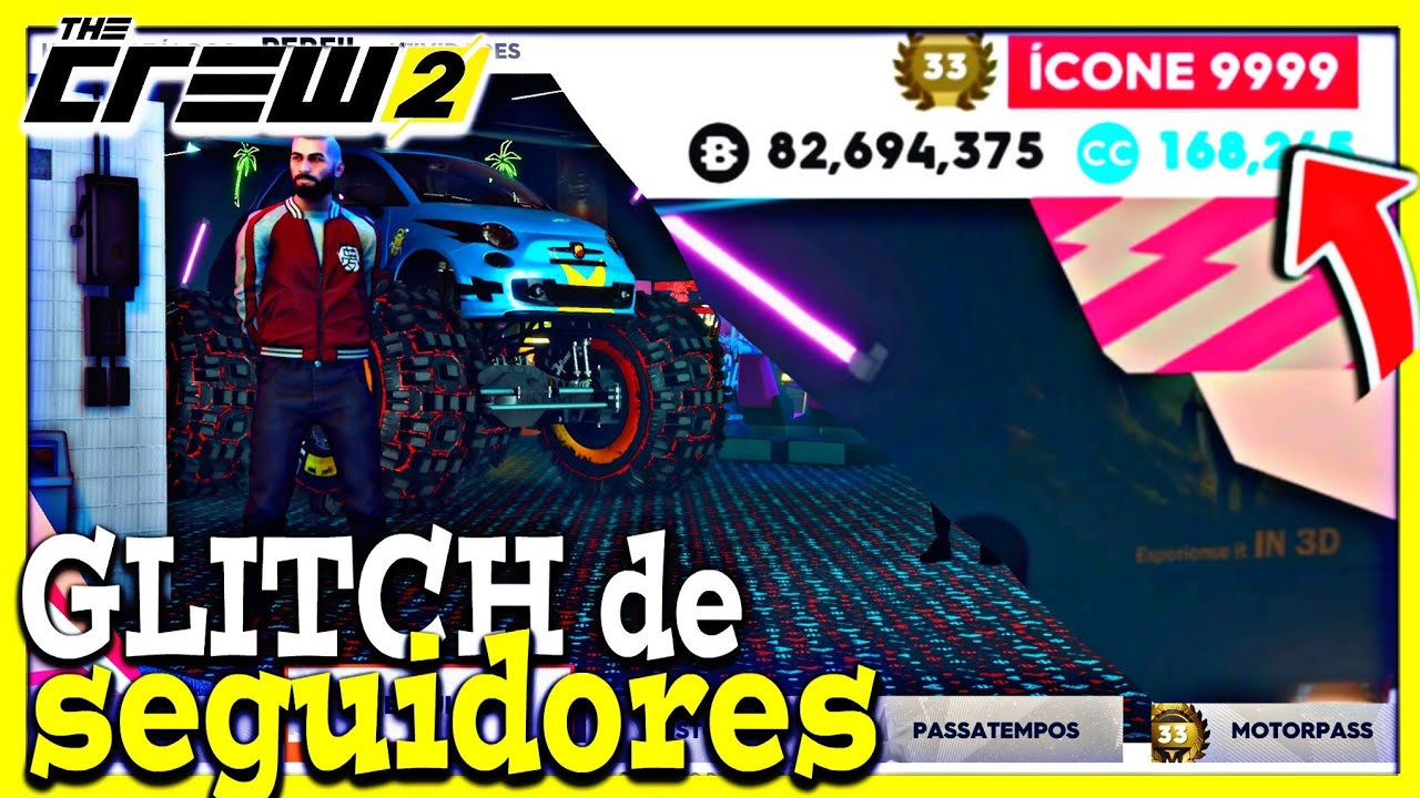 GLITCH ICONE 9999 NO THE CREW 2 || Juninho Silva