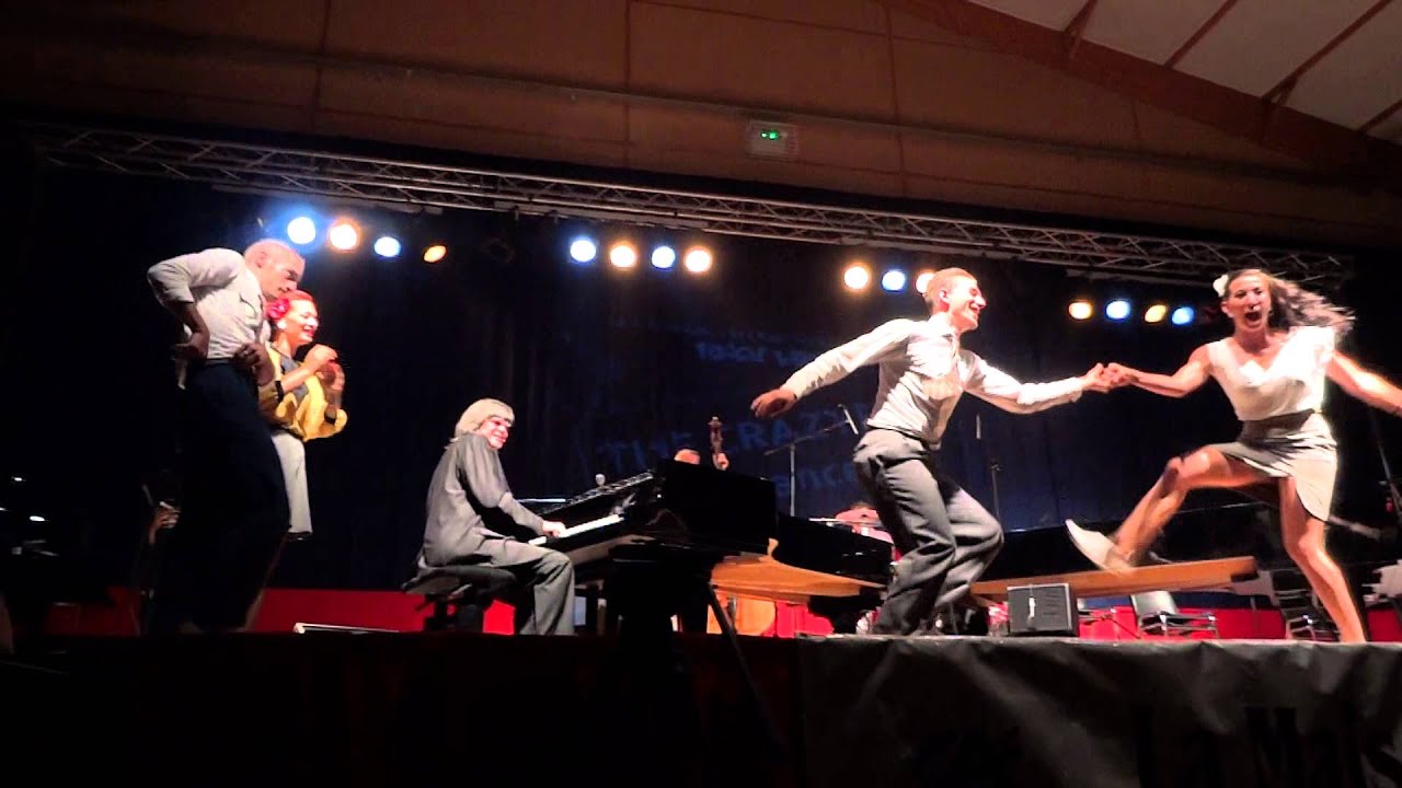 Live Music : Boogie Woogie : 2012 La Roquebrou Festival : Axel Zwingenberger and The Crazyers