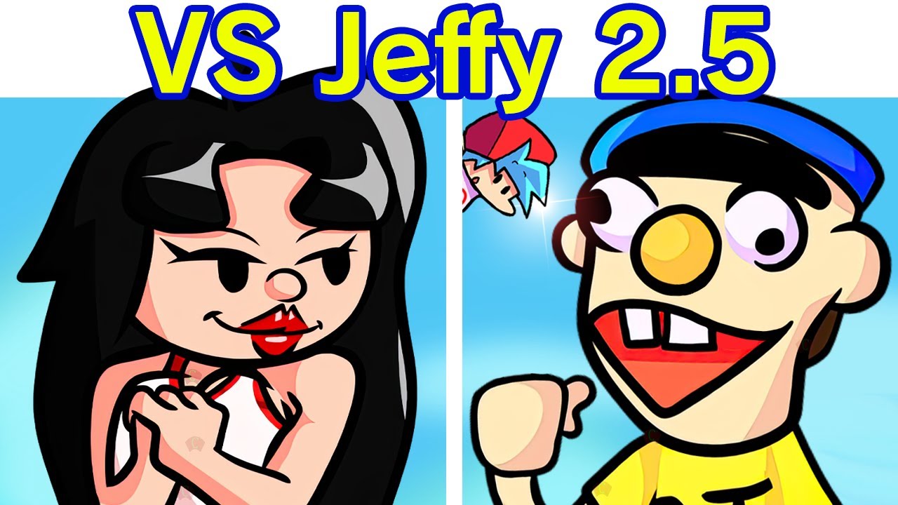 Friday Night Funkin' VS Jeffy Mod 2.5 Remastered Update FULL WEEK + Animation (FNF Mod) (SML)