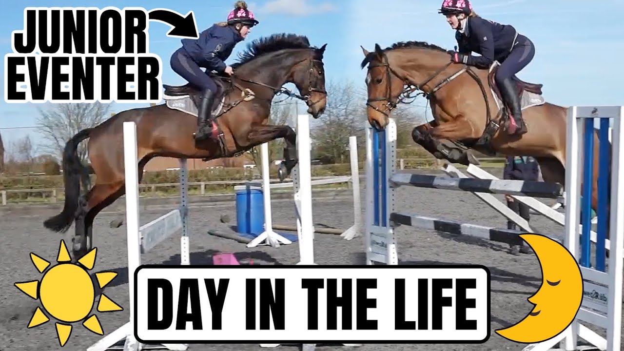 JUNIOR EVENT RIDER - DAY IN THE LIFE // Ellie Fredericks