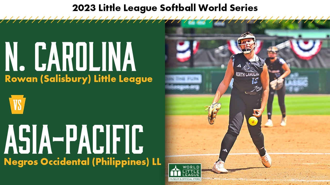 North Carolina vs Philippines | 2023 Little League Softball World Series: Game 6